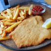 1B Kinderschnitzelmenü - Pute